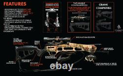 Viking FX1 Recurve Crossbow, Blackout Edition, 175 draw, 250 FPS, Archery