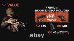 Viking FX1 Recurve Crossbow, Blackout Edition, 175 draw, 250 FPS, Archery