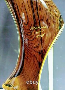 Vint 1953 Bear Tamerlane Recurve Bow 69 40# RIGHT HANDED 18BA106 EXC COND