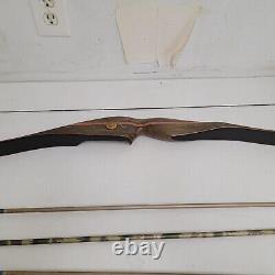 Vintage 1950 Bear Archery 58 Super Grizzly Victor Recurve Bow Fascor Right