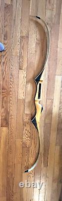 Vintage 1953 BEAR TAMERLINE Bow #34, 72, 7DB10, Wood Inlay, Beautiful