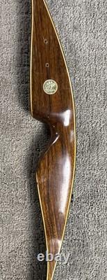 Vintage 1953 Bear Archery Bear Grizzly Recurve Bow 58in 45lb Draw RH Read
