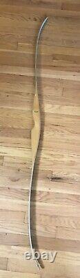 Vintage 1953 Fred Bear Instant Archery Recurve Bow Amo 60 Take A Look