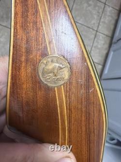 Vintage 1953 bear recurve bow