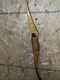 Vintage 1955 Bear Archery Grizzly 47# 62 Static Patented Recurve Bow Nice Rh/lh