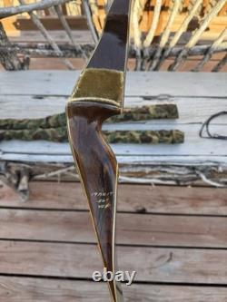 Vintage 1962 Bear Kodiak Magnum Recurve Archery Bow AMO 52 45# Right Handed