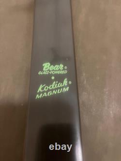 Vintage 1966 Bear Archery Kodiak Magnum 52 45# Recurve Bow Pre-owned