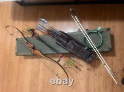 Vintage 1966 Bear Archery Kodiak Magnum 52 45# Recurve Bow Pre-owned