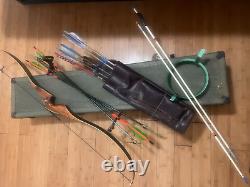 Vintage 1966 Bear Archery Kodiak Magnum 52 45# Recurve Bow Pre-owned