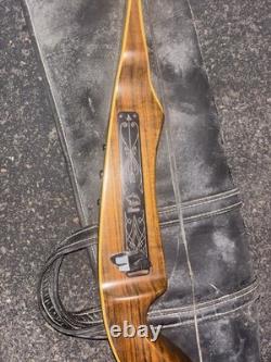 Vintage 1966 Bear Polar Archery Recurve Bow 66 AMO 30# RH Grayling MI