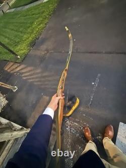 Vintage 1966 Bear Polar Archery Recurve Bow 66 AMO 30# RH Grayling MI