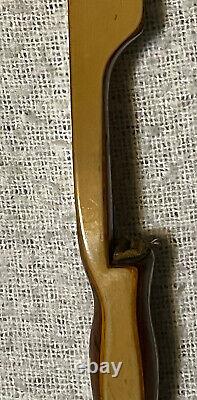 Vintage 1970 Bear Archery TIGERCAT Recurve Hunting Bow 58, 35#