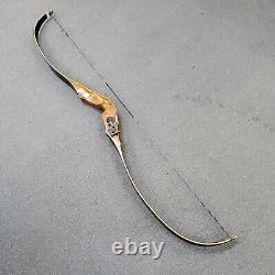 Vintage 1970s Amf Red Wing Pro Archery Slim Line Lefthanded Recurve Bow 50# 58