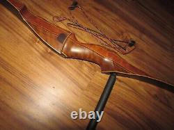 Vintage 1980's RH Damon-Howatt MAMBA Recurve Bow, String & Balance, 58, 50Lb