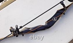Vintage AMF Wing Wood Recurve Bow 62 & 70 lbs SLV-1700 Vantage Pro Slim Line