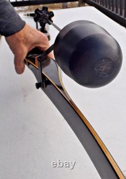 Vintage AMF Wing Wood Recurve Bow 62 & 70 lbs SLV-1700 Vantage Pro Slim Line