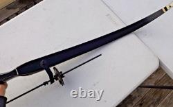 Vintage AMF Wing Wood Recurve Bow 62 & 70 lbs SLV-1700 Vantage Pro Slim Line