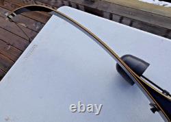 Vintage AMF Wing Wood Recurve Bow 62 & 70 lbs SLV-1700 Vantage Pro Slim Line