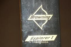 Vintage Archery Browning Explorer 1 recurve bow 4D799-1 RH 50# 56 A. M. O. NICE