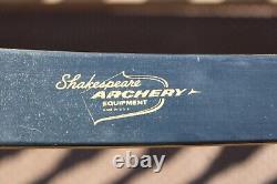 Vintage Archery Shakespeare Super Necedah X-30 Rh Recurve Bow 45# 54 411984s
