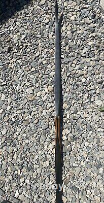 Vintage BEAR ALASKAN Recurve Bow Early 196os Black & Orange 62