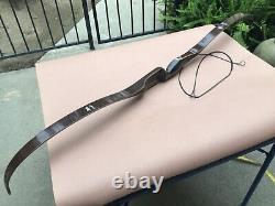 Vintage BEAR ARCHERY GRIZZLY RECURVE BOW Glass Powered AMO-58 45 x # with Coin