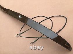 Vintage BEAR ARCHERY GRIZZLY RECURVE BOW Glass Powered AMO-58 45 x # with Coin