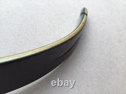 Vintage BEAR ARCHERY GRIZZLY RECURVE BOW Glass Powered AMO-58 45 x # with Coin