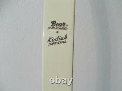 Vintage BEAR Archery Glass Powered KODIAK SPECIAL Recurve BOW RH 28# 69