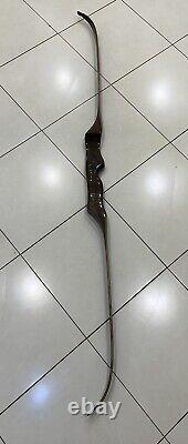 Vintage BEN PEARSON Hunter II 7085 ZEBRA Wood Archery Bow 45/50# RH