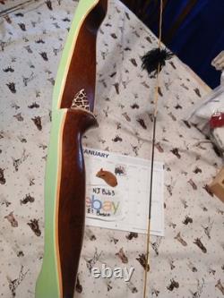 Vintage Bear Archery Alaskan recurve 50# 1970 minty glass