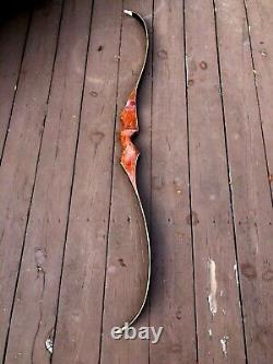 Vintage Bear Archery Black Panther Recurve Hunting Bow Rh Amo 56 45-50# Draw