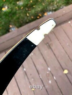 Vintage Bear Archery Black Panther Recurve Hunting Bow Rh Amo 56 45-50# Draw