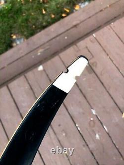 Vintage Bear Archery Black Panther Recurve Hunting Bow Rh Amo 56 45-50# Draw