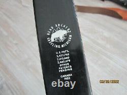Vintage Bear Archery Company Grizzly Glass Powered 45LB Recurve Bow RH 58