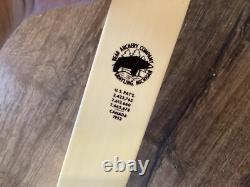 Vintage Bear Archery Cub 8P10758 AMO 62 35# Recurve Longbow RH 1953 Free Ship