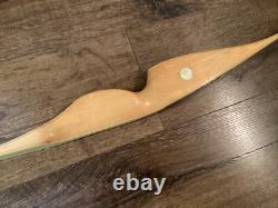 Vintage Bear Archery Cub 8P10758 AMO 62 35# Recurve Longbow RH 1953 Free Ship