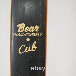 Vintage Bear Archery Cub Recurve Bow 62 41# RH Glass Powered Grayling MI