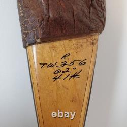 Vintage Bear Archery Cub Recurve Bow 62 41# RH Glass Powered Grayling MI