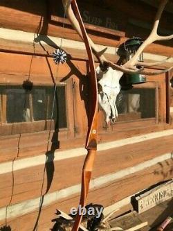 Vintage Bear Archery Glass Powered Alaskan Semi Recurve Bow 51#