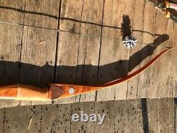 Vintage Bear Archery Glass Powered Alaskan Semi Recurve Bow 51#