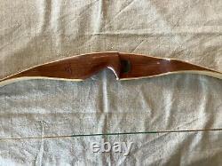 Vintage Bear Archery Glass-powered Tigercat Recurve Bow Am0-58 55# Hunting