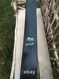 Vintage Bear Archery Grizzly Recurve Bow 45# AMO 56 Right Handed