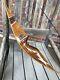 Vintage Bear Archery Grizzly Recurve Bow, Grayling Mich. Free Bow Sock, 50lb Usa