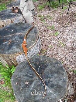 Vintage Bear Archery Grizzly recurve 1965 43# Zebrawood