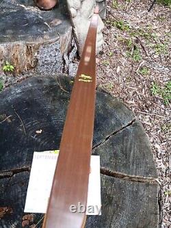 Vintage Bear Archery Grizzly recurve 1965 43# Zebrawood