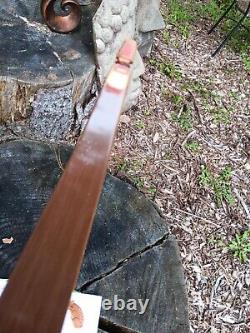 Vintage Bear Archery Grizzly recurve 1965 43# Zebrawood