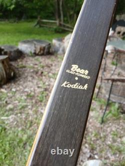 Vintage Bear Archery Kodiak recurve 47# 1956 RH\LH 64