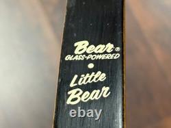 Vintage Bear Archery Little Bear Recurve Bow Grayling Michigan Missing parts