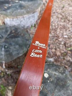 Vintage Bear Archery Little Bear recurve 1970 20# @ 24 RH\LH